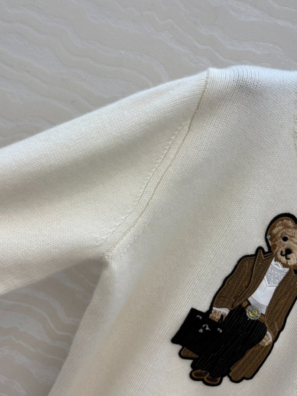 Ralph Lauren Gentleman Polo Bear Crew Neck Knit Sweater - Picture 4 of 7